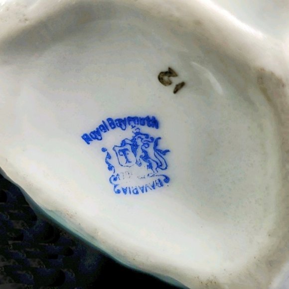 Royal Bayreuth Nautilus Shell Creamer/Sugar Luster - Picture 12 of 13